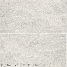PIETRA DI VALS WHITE: Γκρι ανοιχτό Ανάγλυφο Αντιολισθητικό 30,8x61,5cm